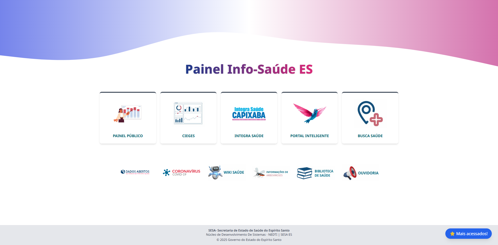 Painel Info-Saúde